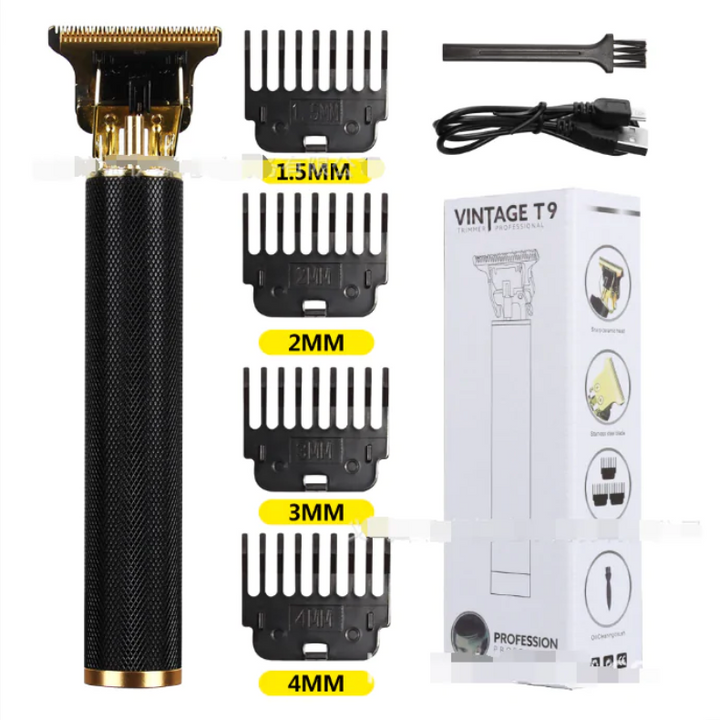 USB Vintage Electric Hair Trimmer Professional - Premium  from My Store - Just $10.65! Shop now at Milly N Molly  