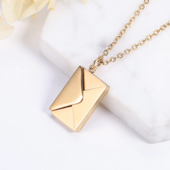Envelope Necklace - Premium  from My Store - Just $8.90! Shop now at Milly N Molly  