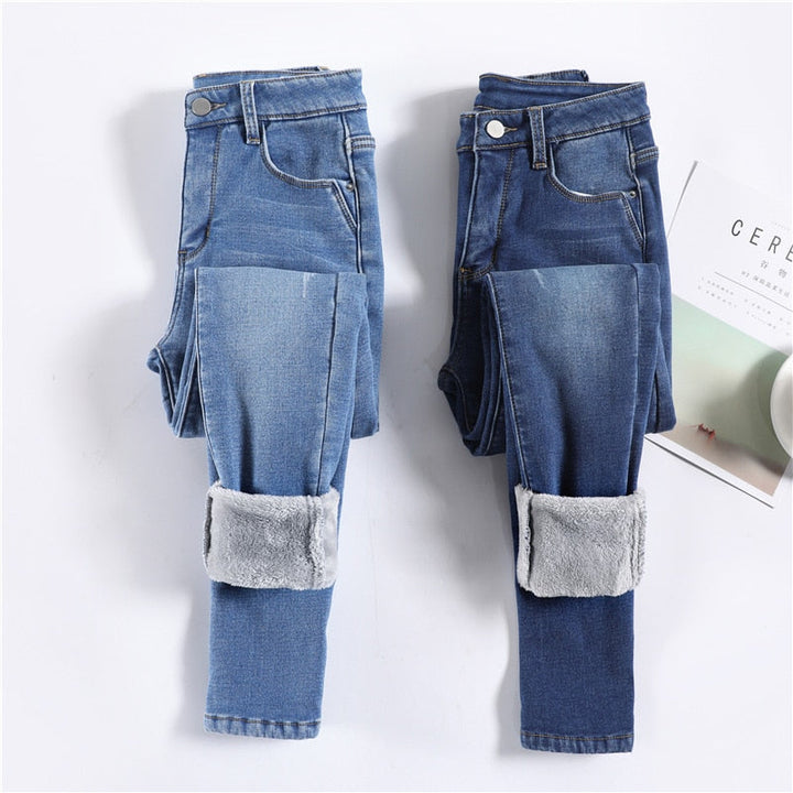 Fleece Lined Jeans - Premium  from Milly N Molly  - Just $61! Shop now at Milly N Molly  