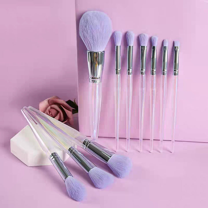 Purple Makeup Brush Set - Premium  from Milly N Molly  - Just $24! Shop now at Milly N Molly  