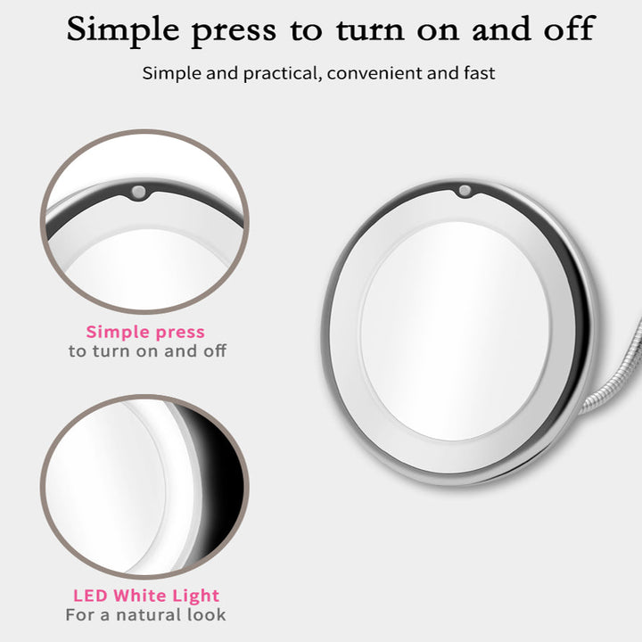 LED Lighted Makeup Mirror - Premium  from Milly N Molly - Just $34! Shop now at Milly N Molly  