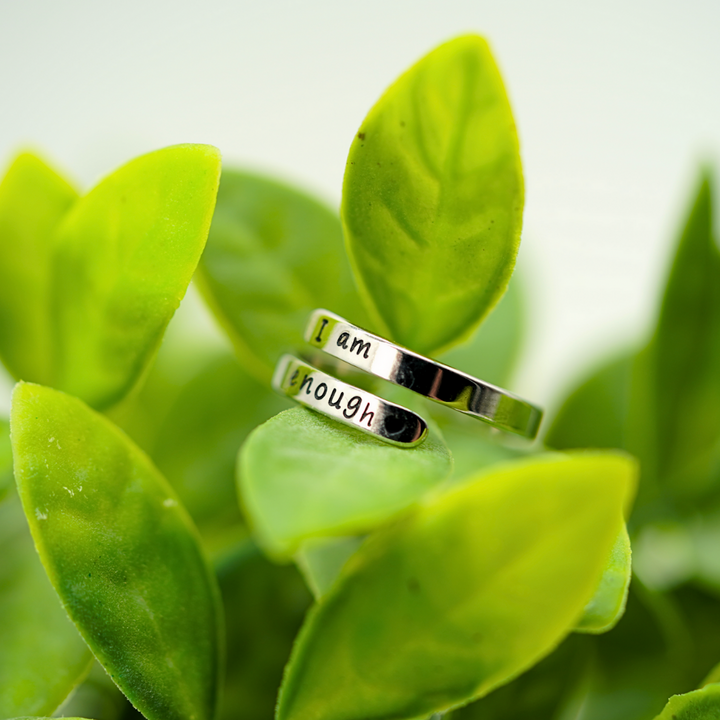 I Am Enough Ring - Premium  from Milly N Molly  - Just $15! Shop now at Milly N Molly  