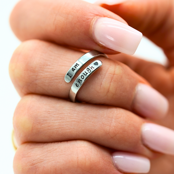 I Am Enough Ring - Premium  from Milly N Molly  - Just $15! Shop now at Milly N Molly  