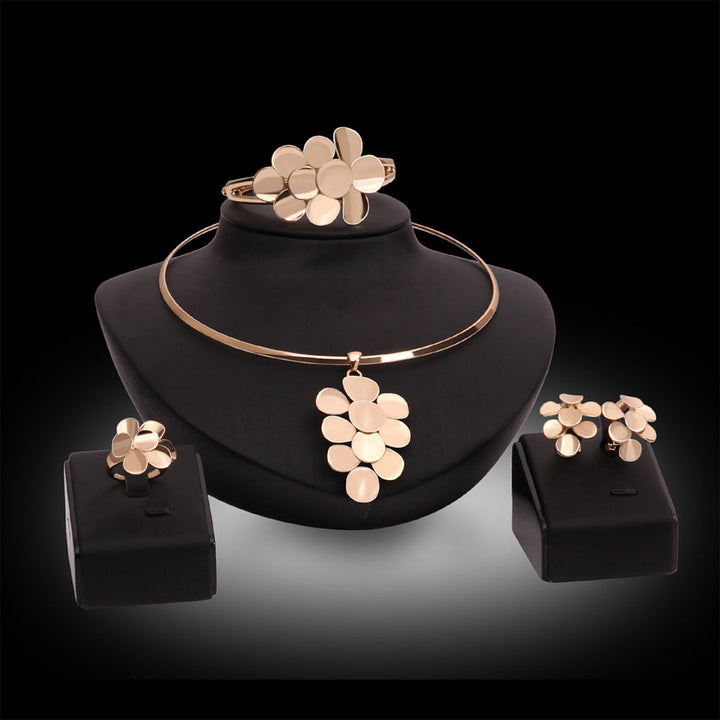 Gold Indian Bridal Jewelry Set - Premium  from Milly N Molly - Just $20! Shop now at Milly N Molly  