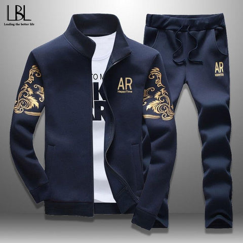 Men's Zipper Sweat Suit Set - Premium  from Milly N Molly  - Just $65! Shop now at Milly N Molly  