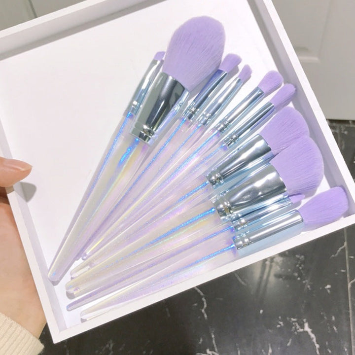 Purple Makeup Brush Set - Premium  from Milly N Molly  - Just $24! Shop now at Milly N Molly  