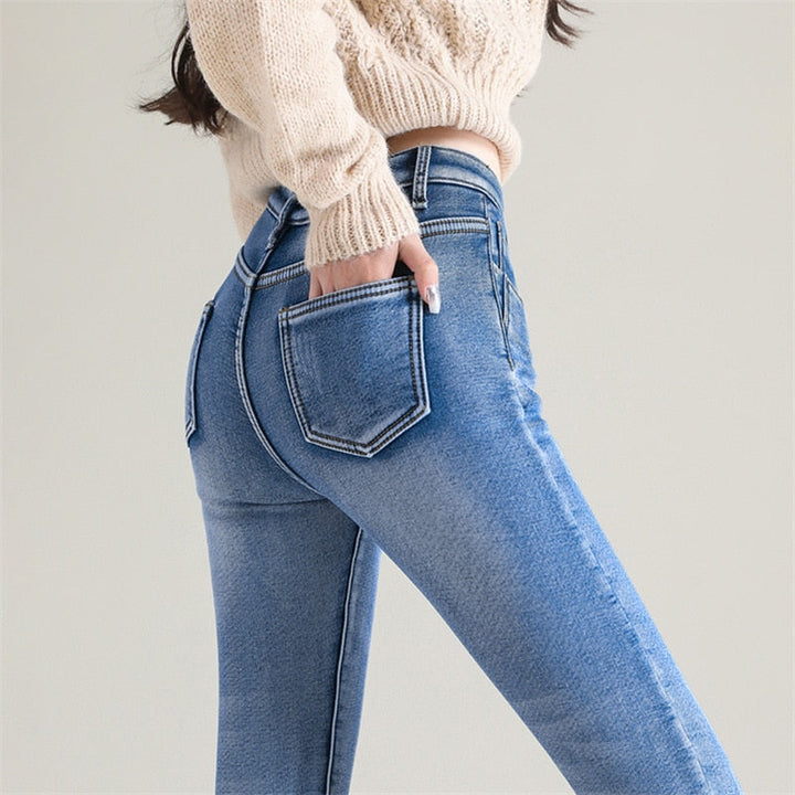 Fleece Lined Jeans - Premium  from Milly N Molly  - Just $61! Shop now at Milly N Molly  