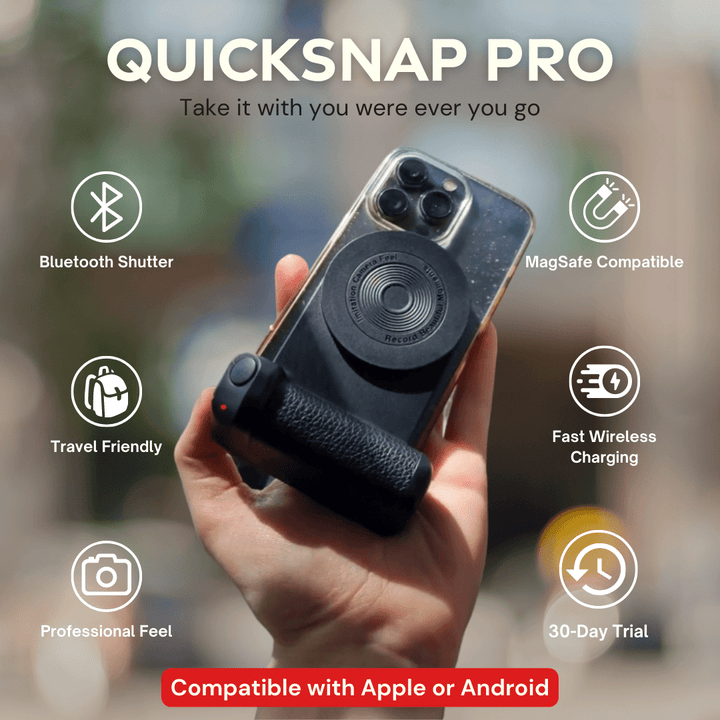 QuickSnap - Magnetic Camara Handle - Premium  from Milly N Molly - Just $41! Shop now at Milly N Molly  