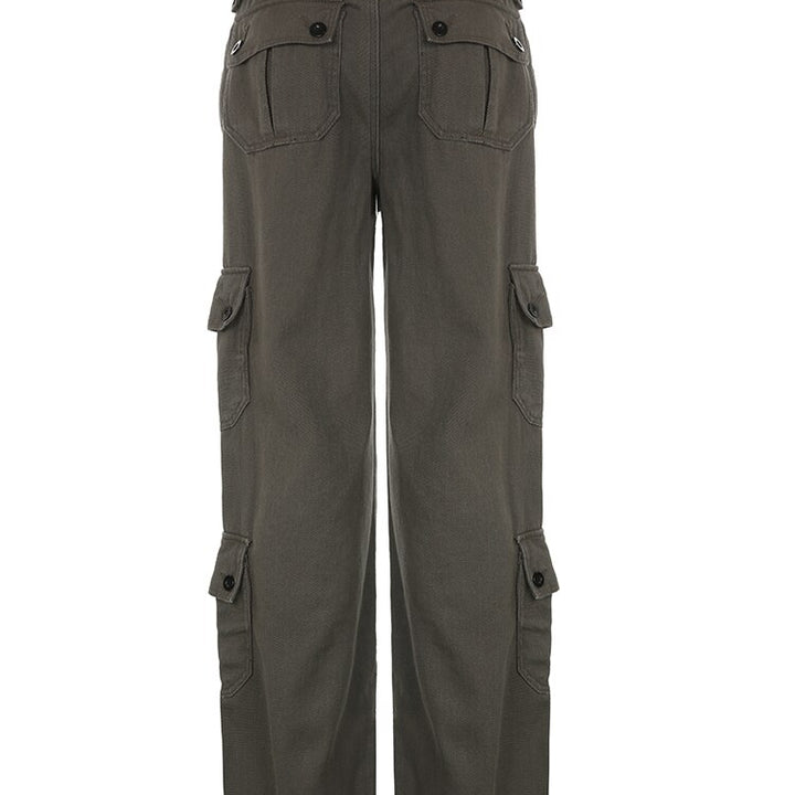 Button Low Waist Women's Denim Pants - Premium  from Milly N Molly  - Just $46! Shop now at Milly N Molly  