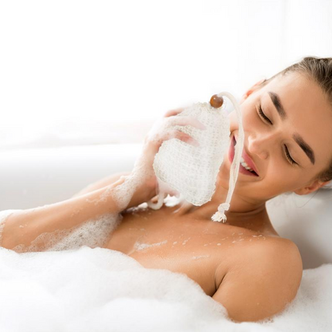 Exfoliating Soap Bag - Premium  from Milly N Molly - Just $19! Shop now at Milly N Molly  