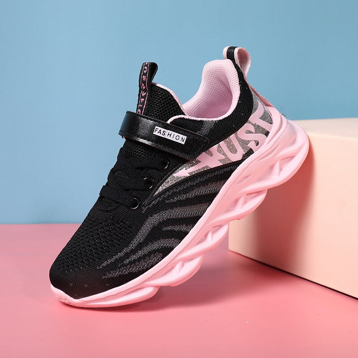 Lace-Up Girls Breathable Running Shoes - Premium  from Milly N Molly - Just $70! Shop now at Milly N Molly  