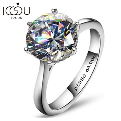 Luxury Moissanite Engagement Ring - Premium  from Milly N Molly - Just $63! Shop now at Milly N Molly  