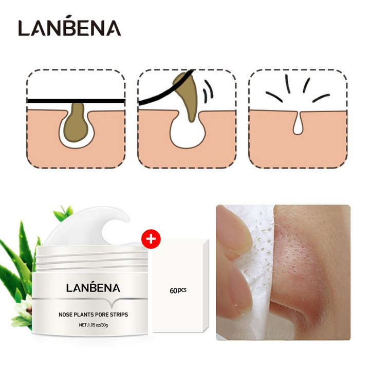 Lanbena - Nose Pore Strips - Premium  from Milly N Molly - Just $18! Shop now at Milly N Molly  