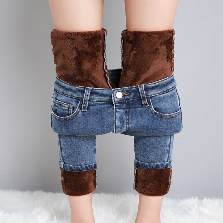 Fleece Lined Jeans - Premium  from Milly N Molly  - Just $61! Shop now at Milly N Molly  