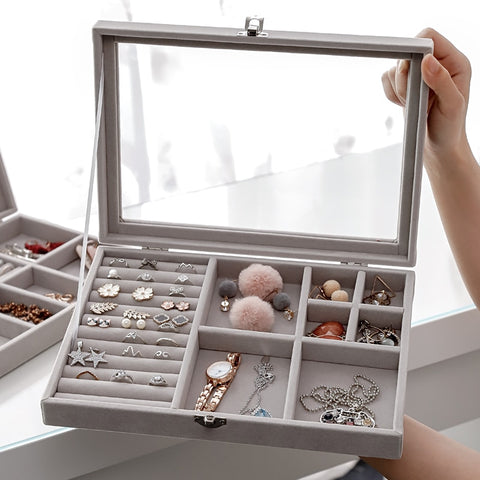 Velvet Jewelry Organizer - Premium  from Milly N Molly - Just $45! Shop now at Milly N Molly  
